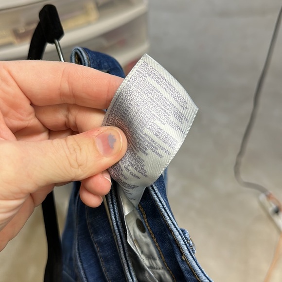 NYDJ Marilyn Straight Jeans Size 10 Petite Dark Wash Denim Mid Rise Stretch - Picture 3 of 6